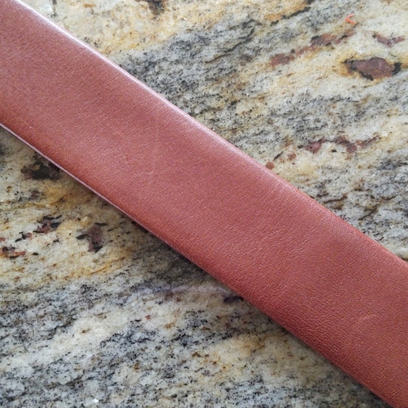 LEATHER travel belt with inner zipper, from the 80s main image 9